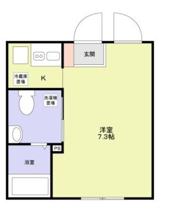 亀戸駅 徒歩8分 2階の物件間取画像